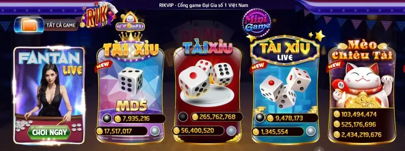 Rikvip - S&acirc;n chơi đổi thưởng đặc sắc